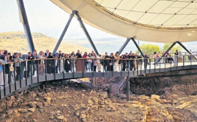 Göbeklitepe’de ara tatil yoğunluğu